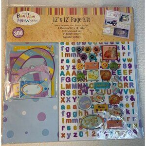 Zippy Bow Wow Meow 12"x12" Scrapbooking Page Kit Sue Zipkin New 300+ Pieces Cats